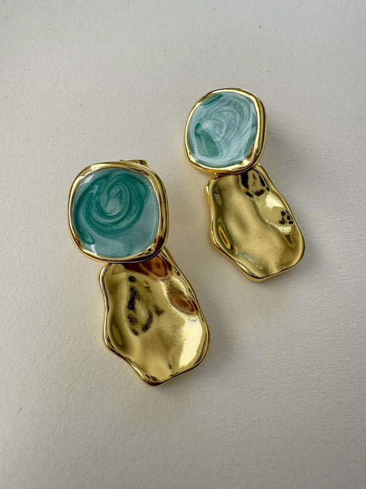 Aurora Earrings Front
