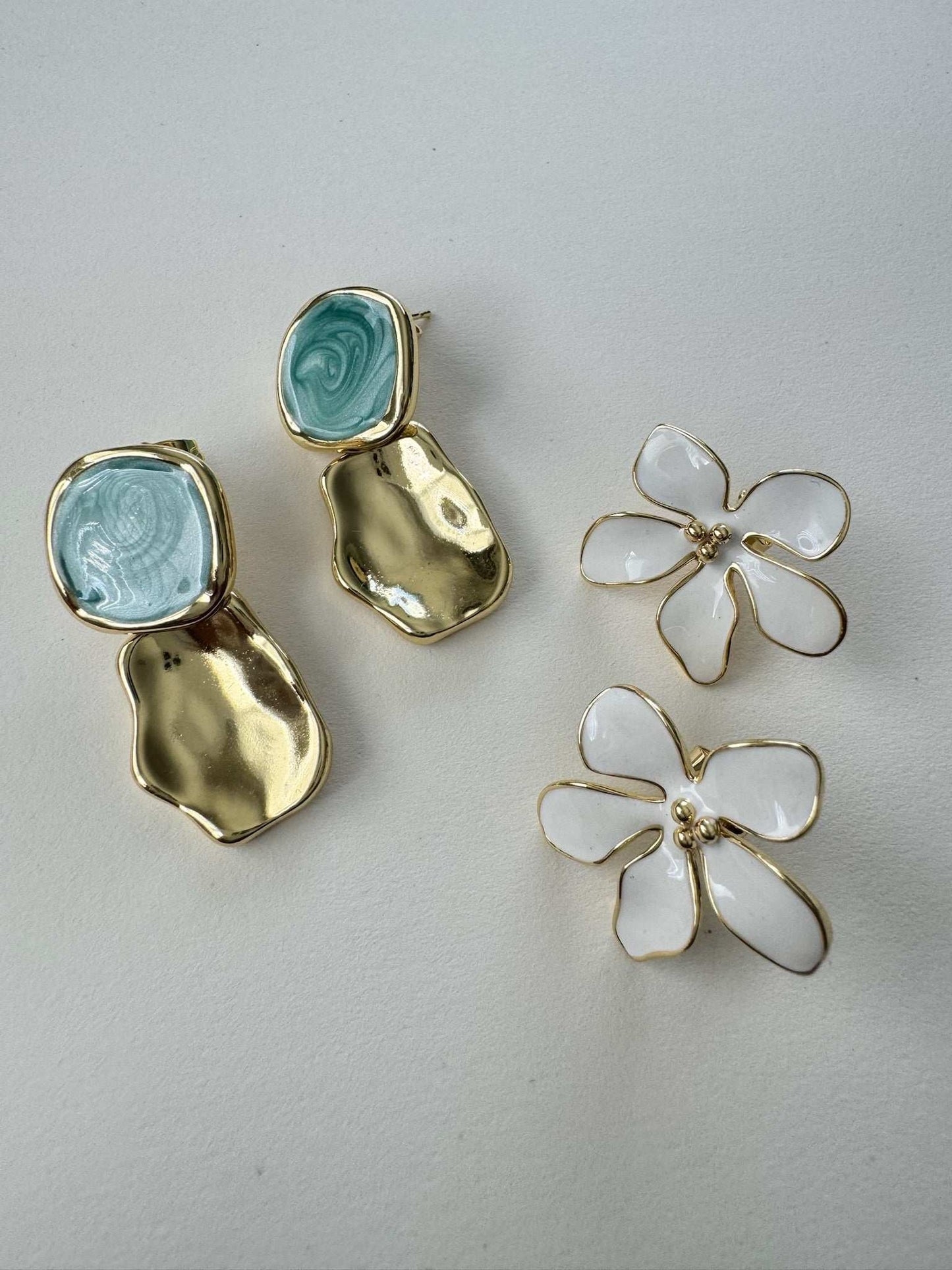Ivory Marta Earrings, Aurora Earrings