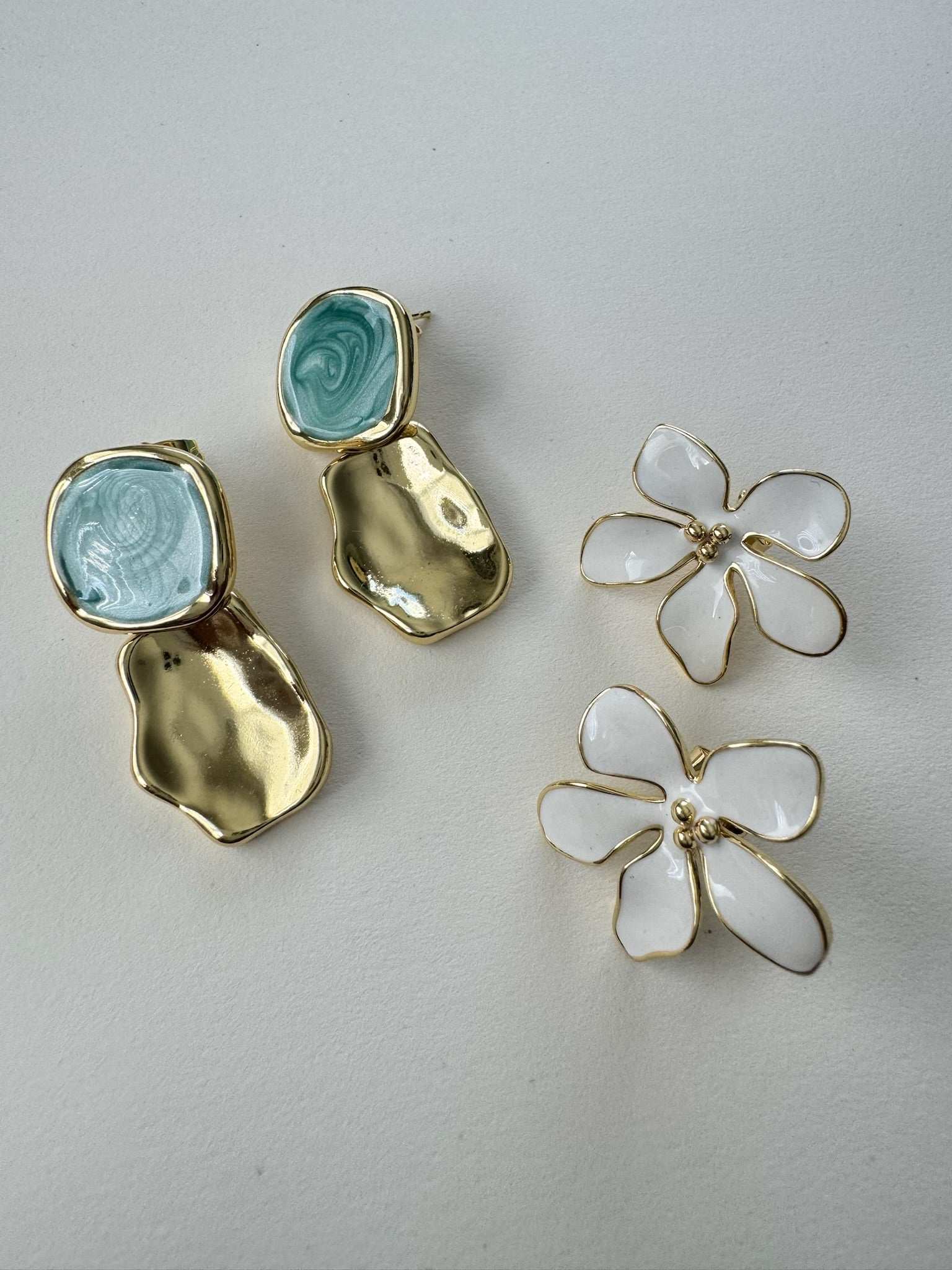 Ivory Marta Earrings, Aurora Earrings