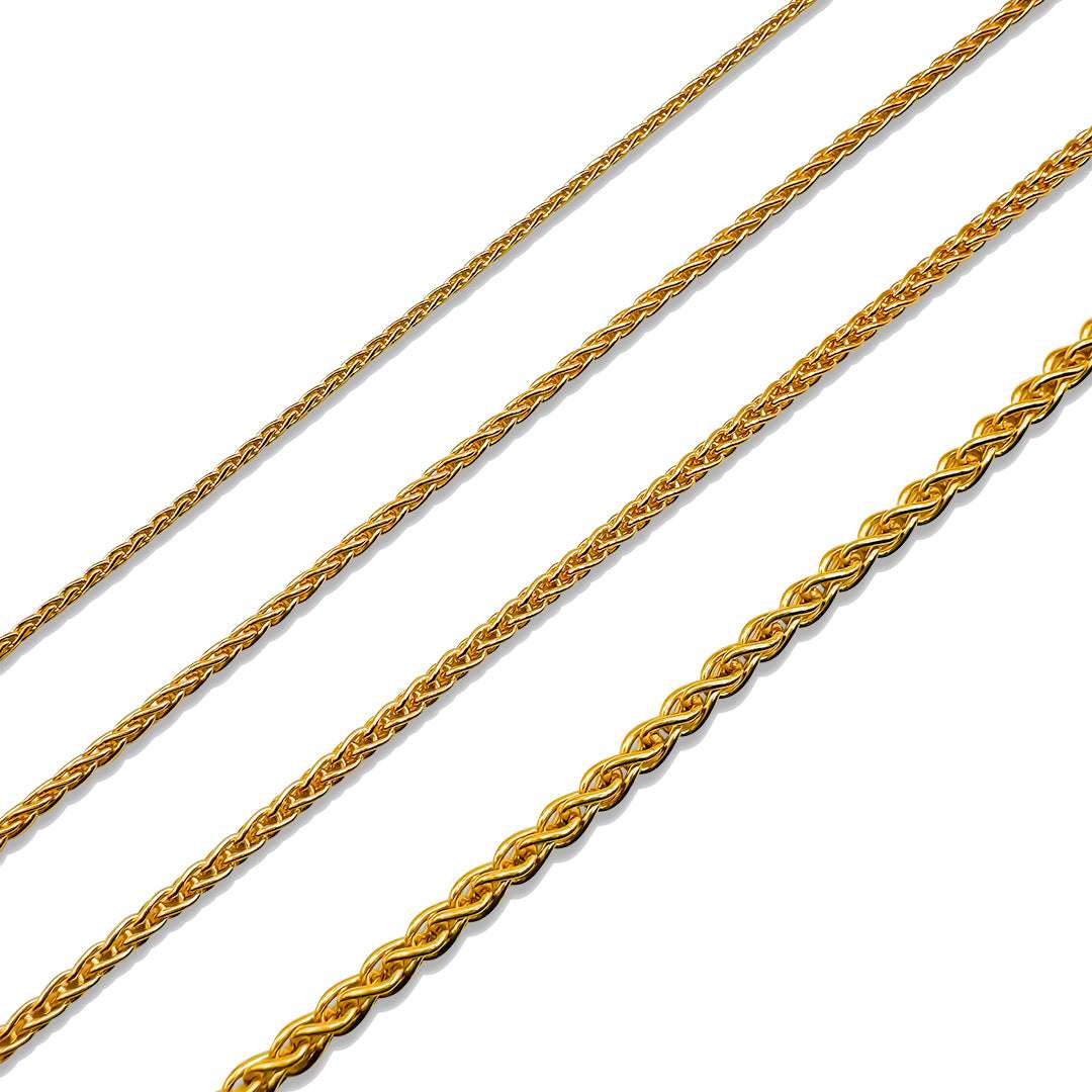 1.5mm GF Wheat Chain