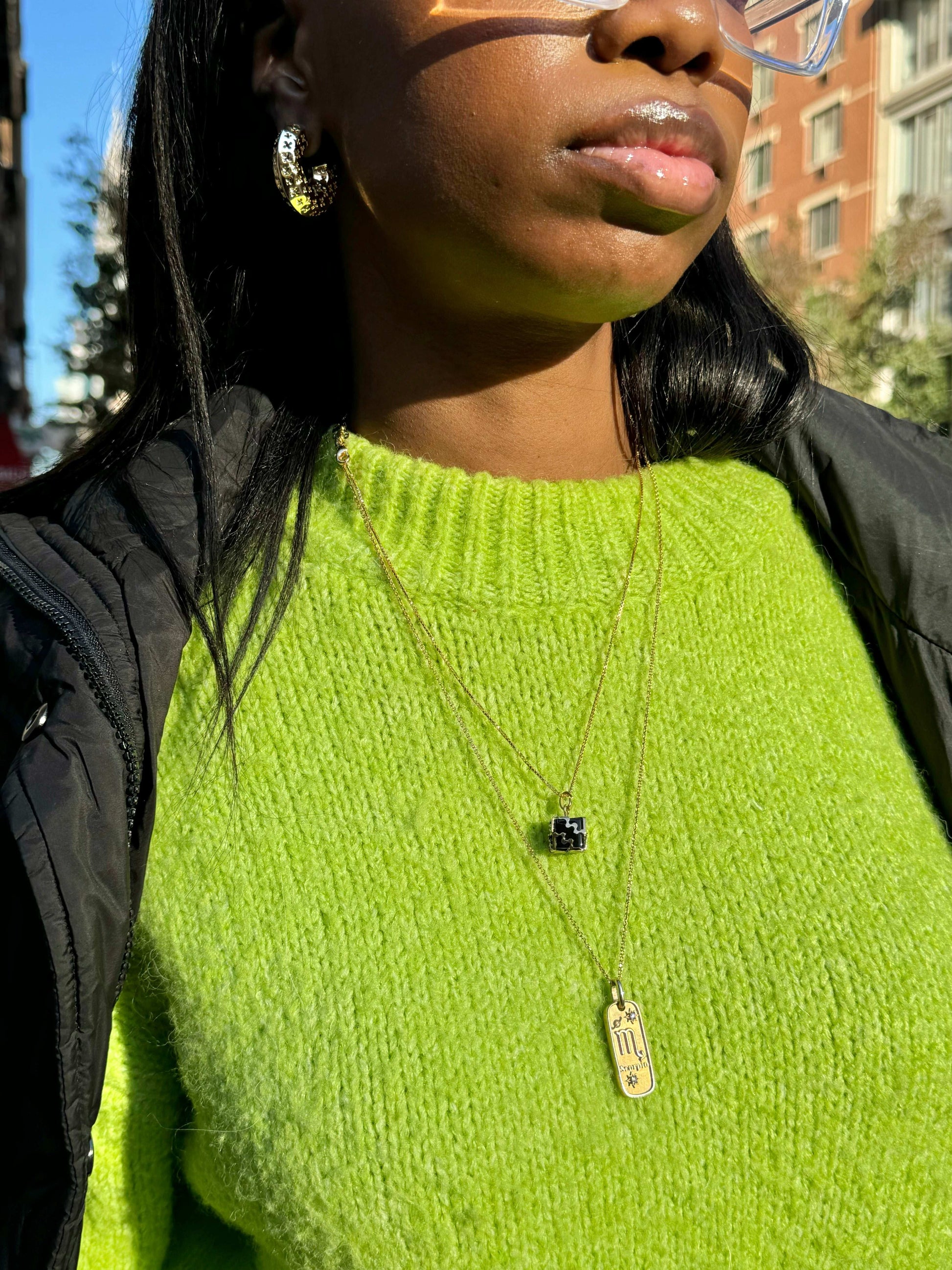 Paige Hoops, Pandora Necklace