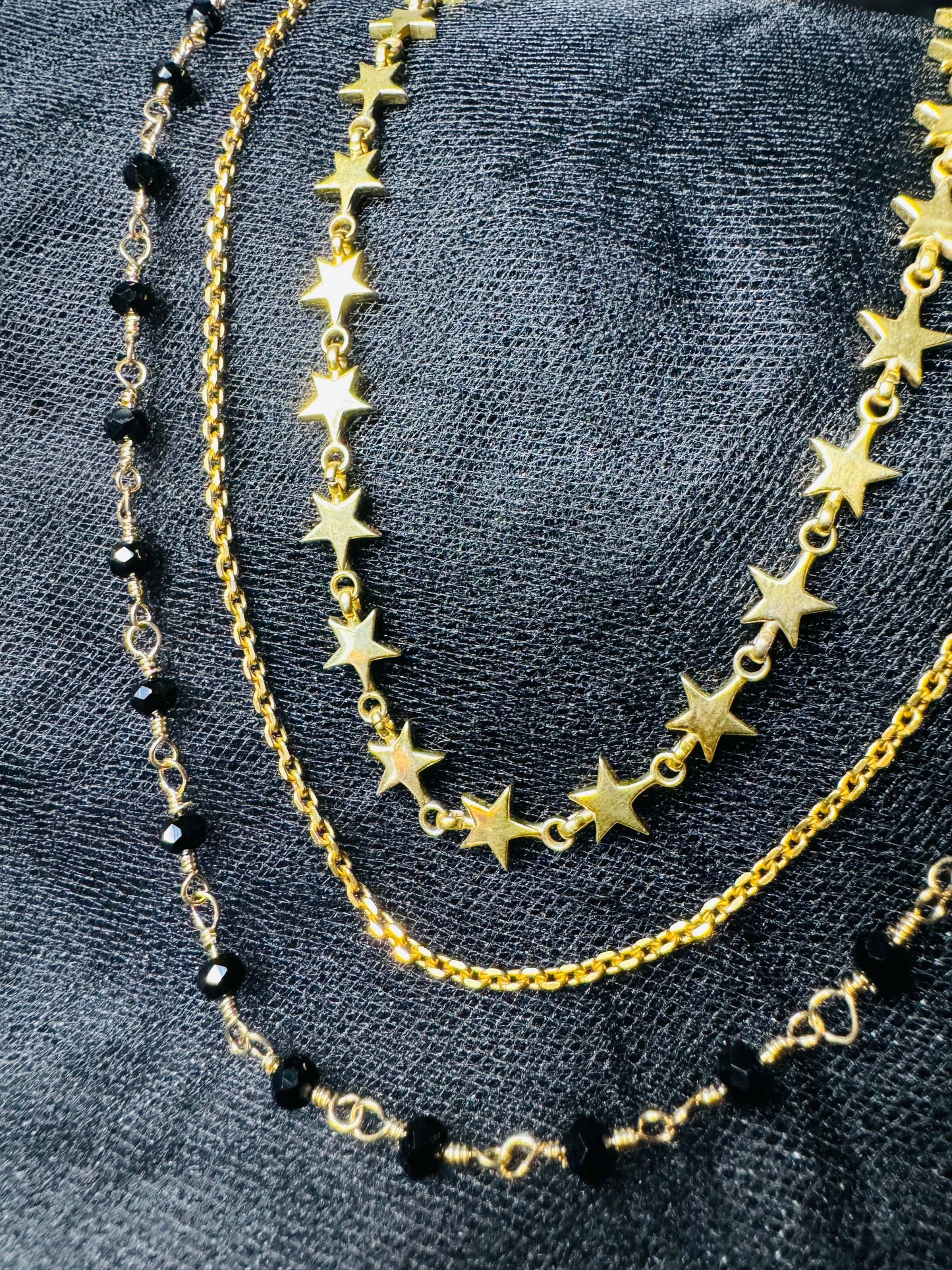 Linking Star Necklace