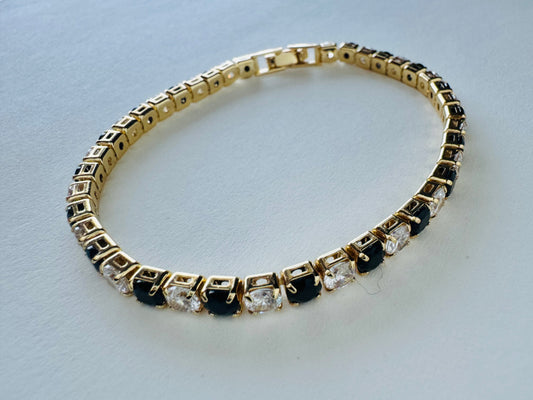 Nebula Spotted Tennis Bracelet Front