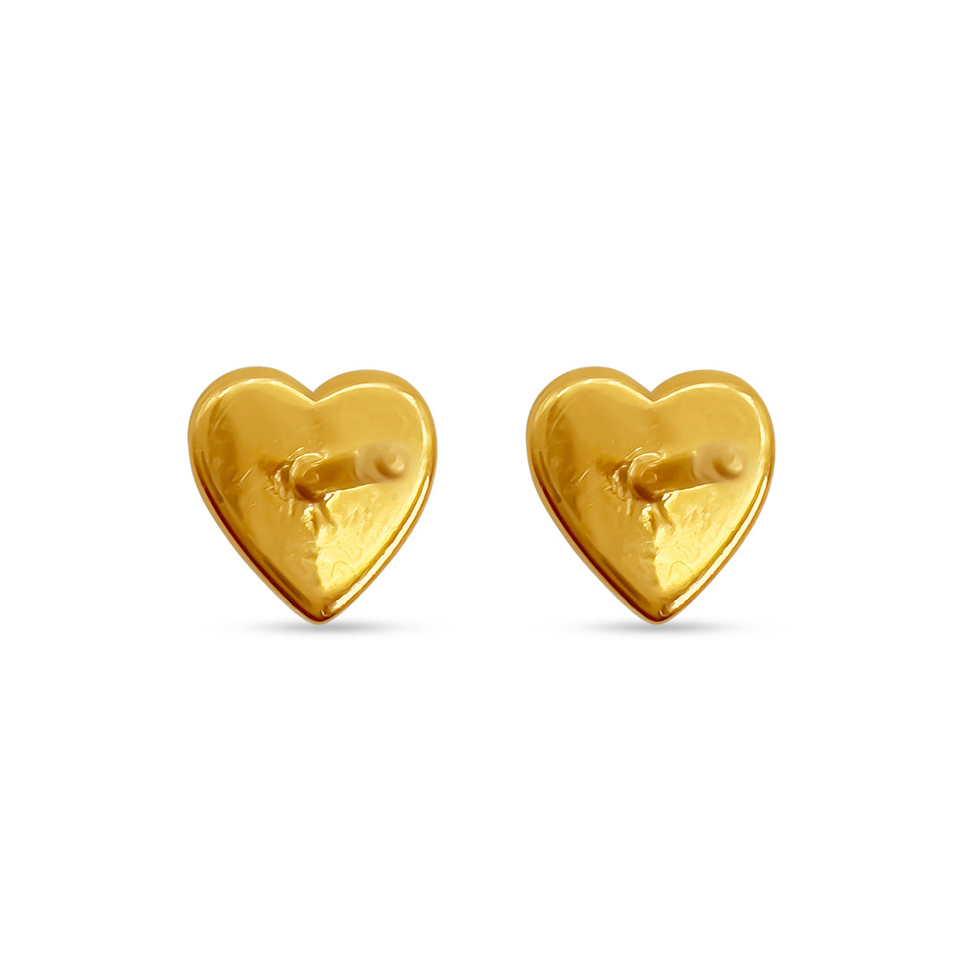 Black Heart Studs