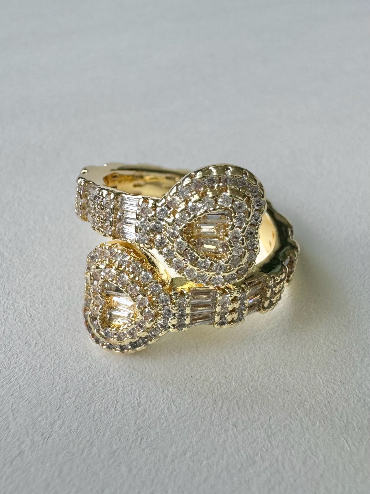 Double Hearted Ring