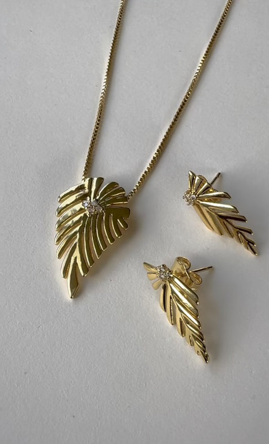 Coasta Necklace, Coasta Earrings