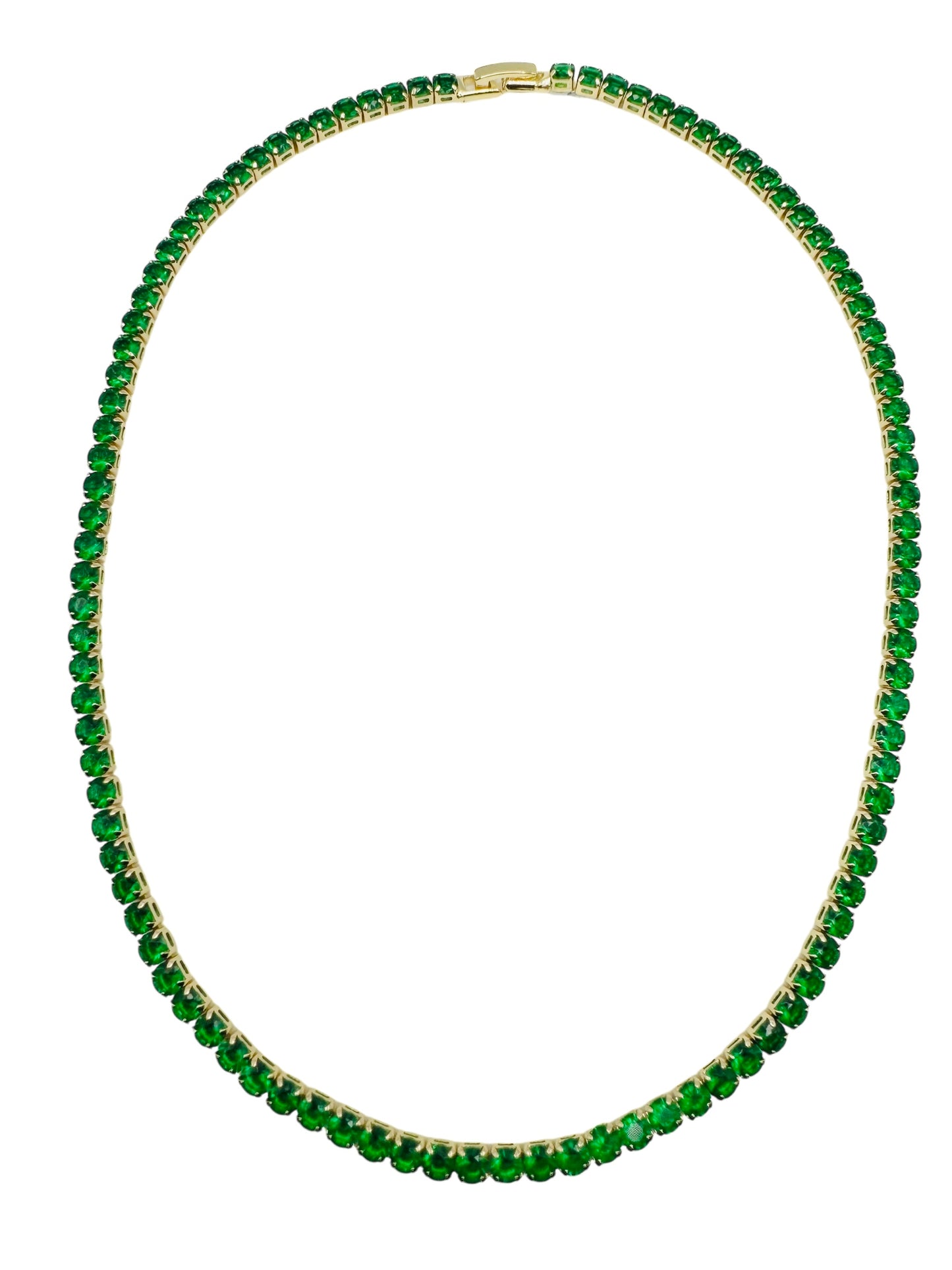 Clover Tennis Necklace