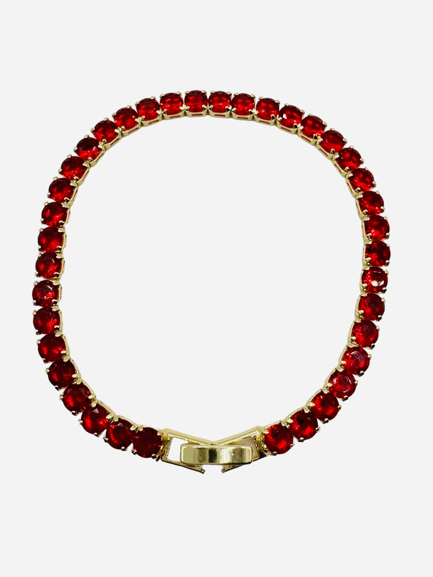 Ferrari Red Tennis Bracelet