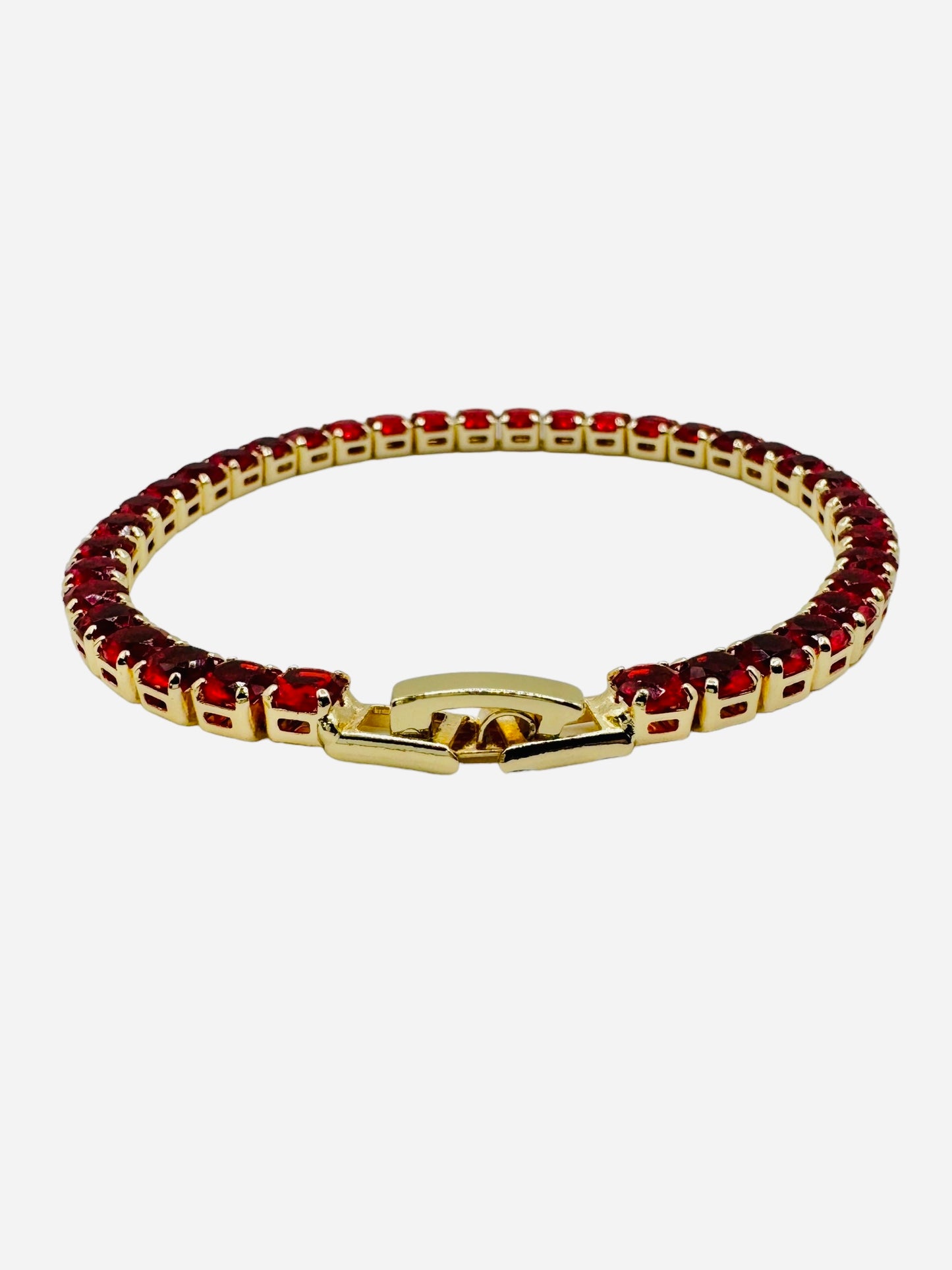 Ferrari Red Tennis Bracelet